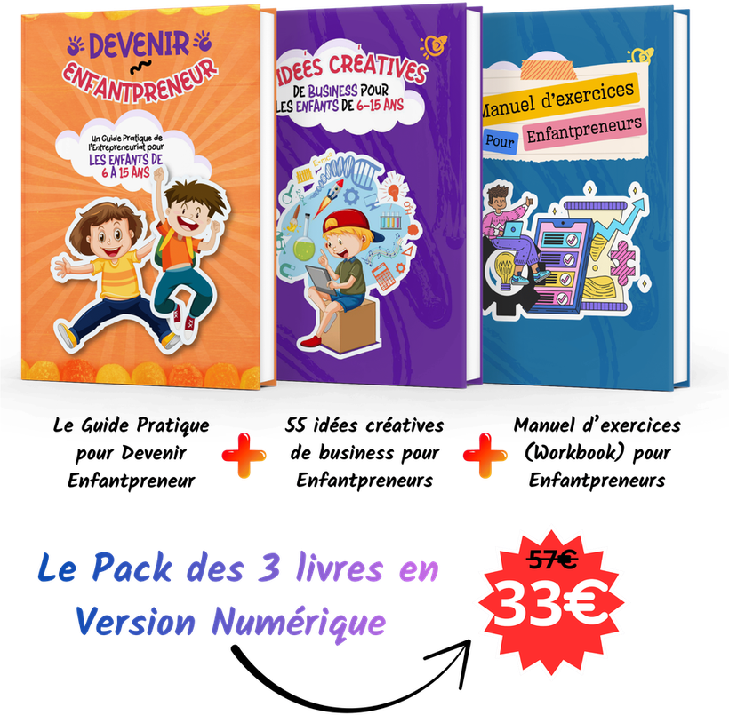 Pack des 3 livres numériques